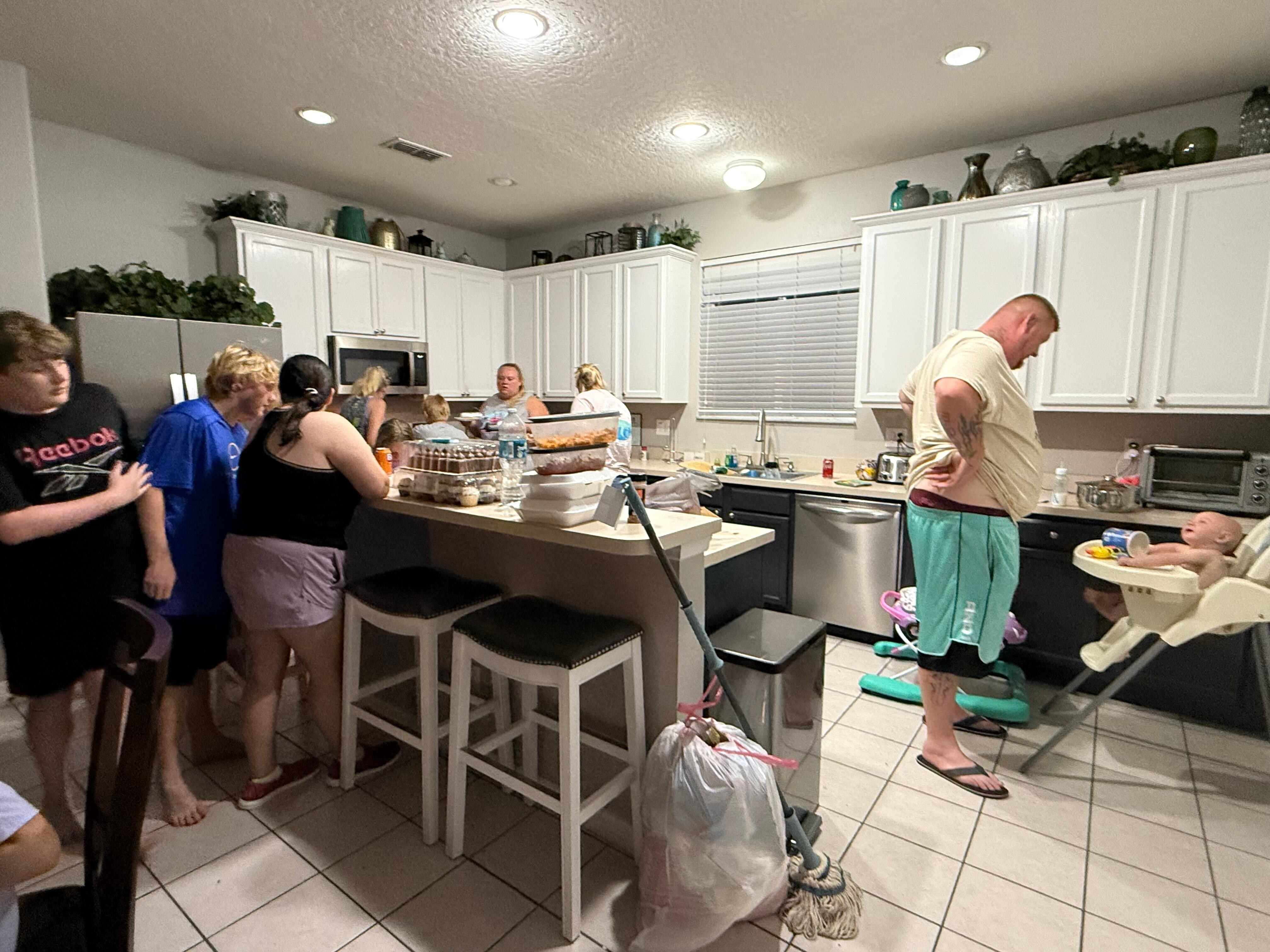 Cooking all together 