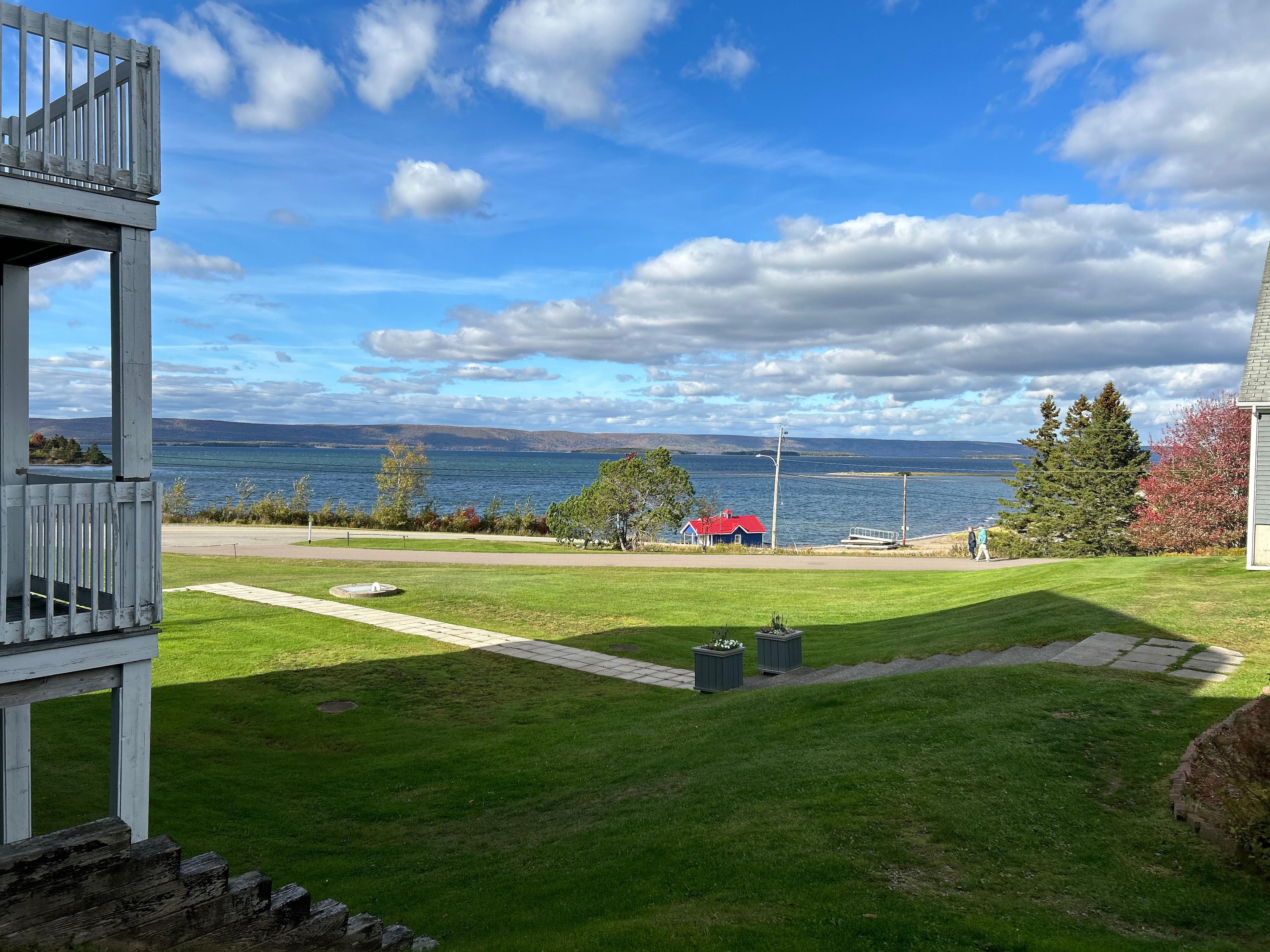 The view from our room