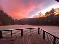 Stunning sunrise from front porch