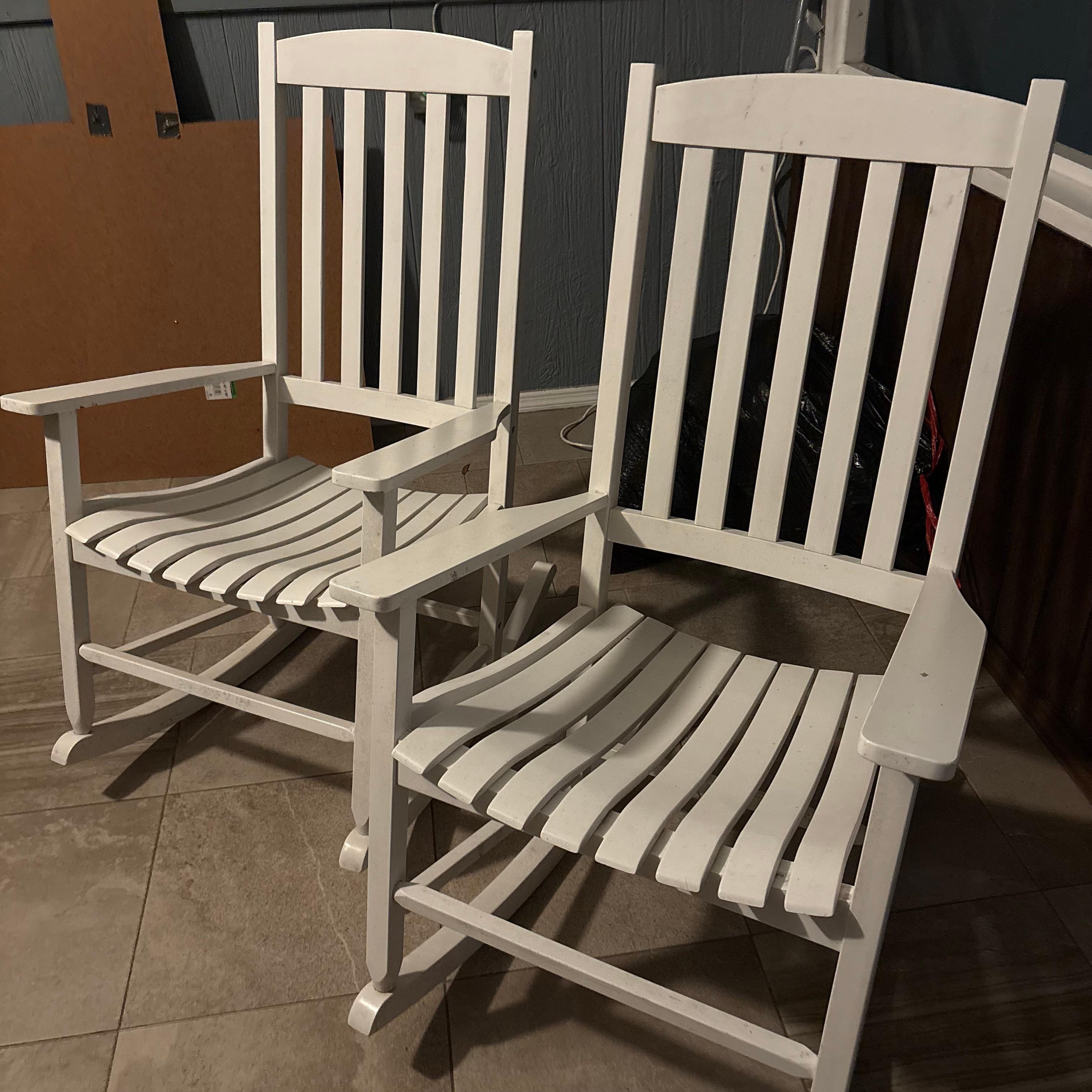 Morning coffee and a rocker. You can’t beat it! 