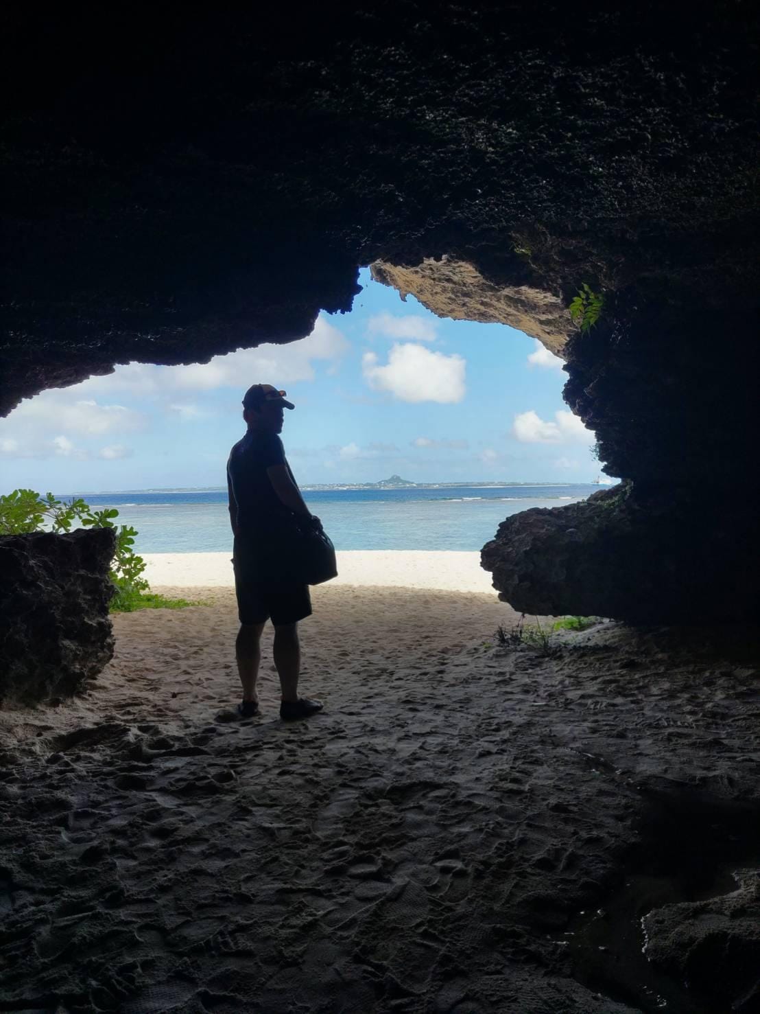 ホテルのすぐ前の海