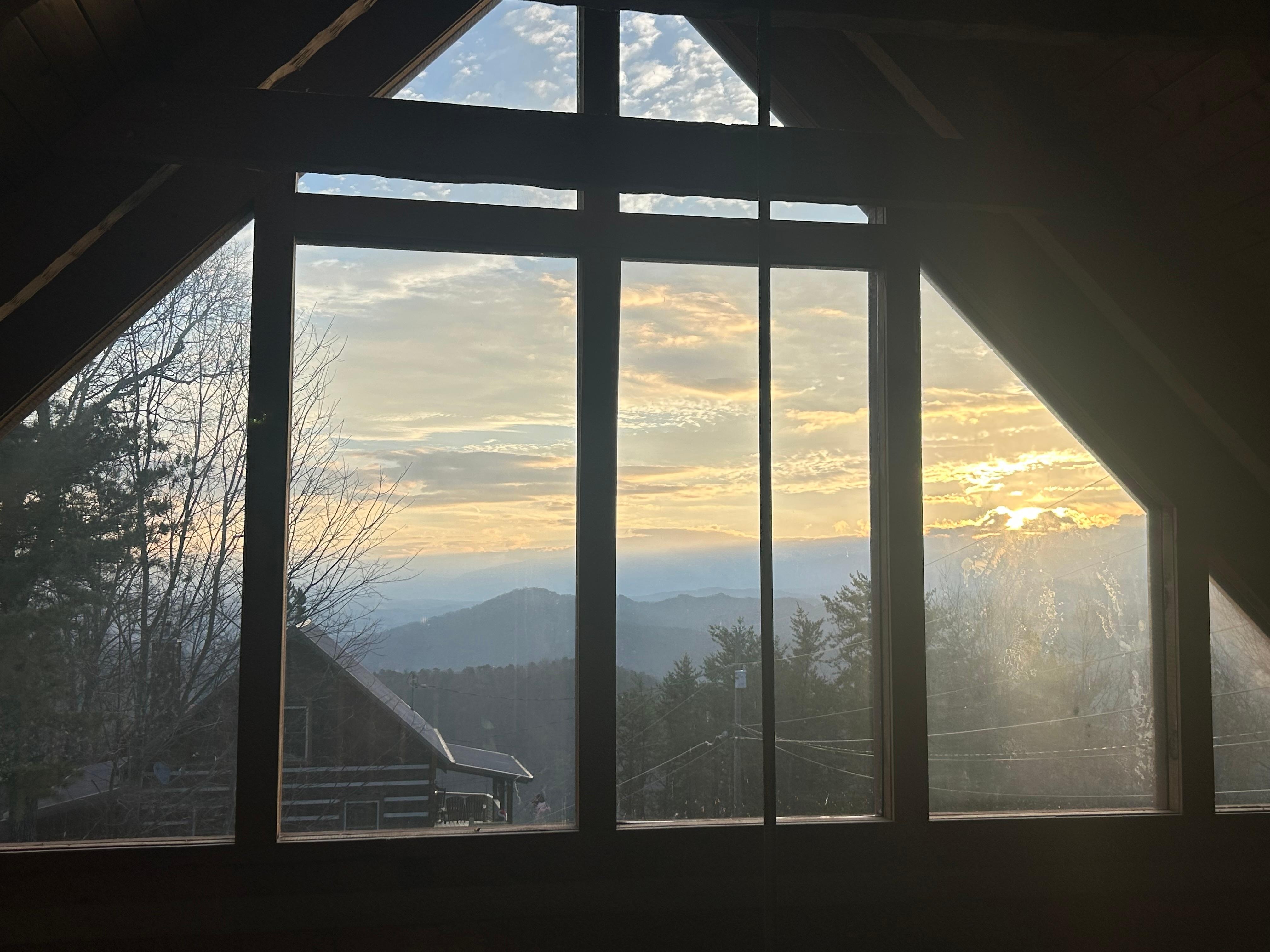 The view from the loft!