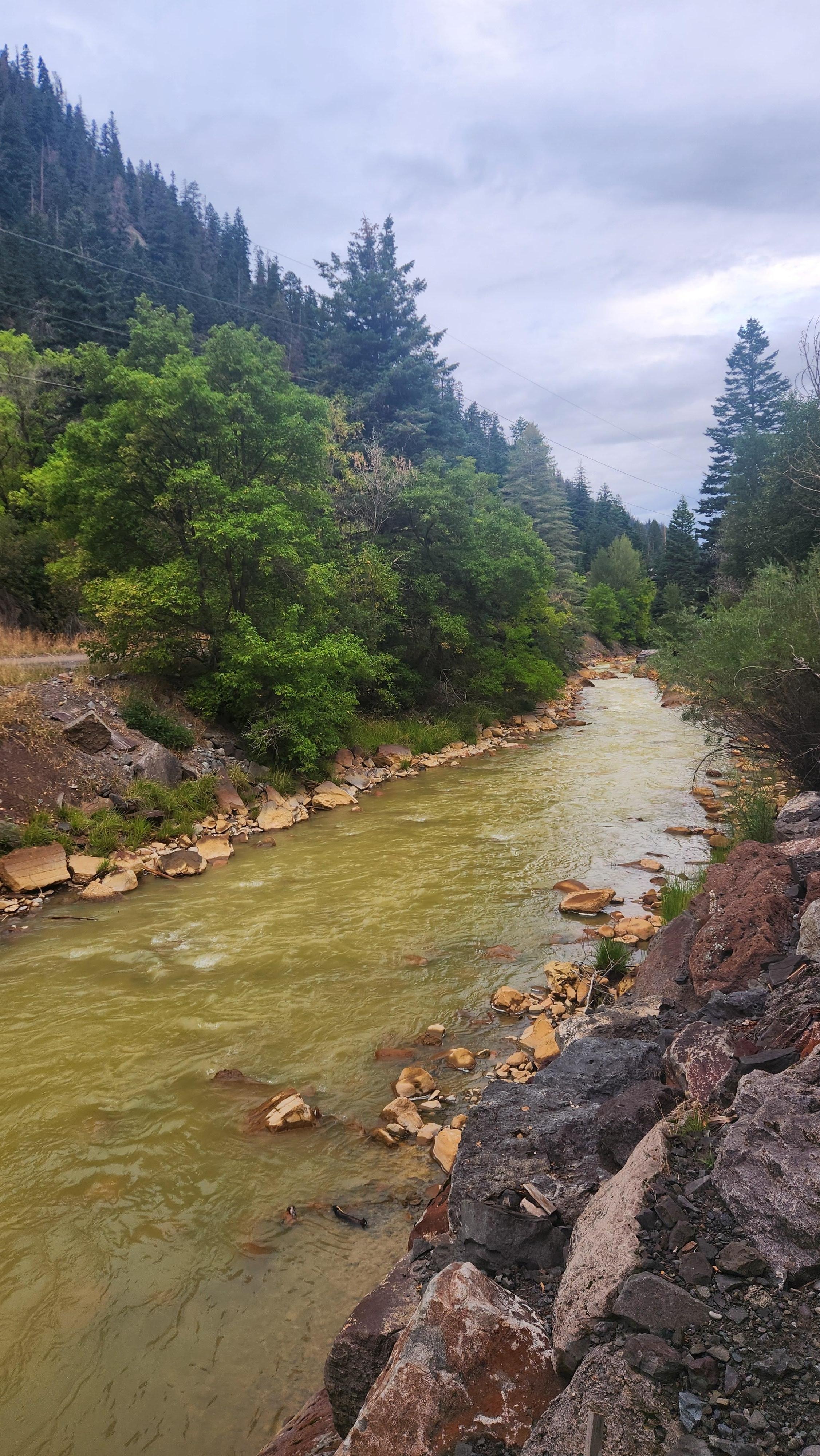 River   below deck,easly accessible 