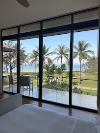 Room view. Mins from the beach.