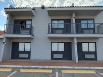The back of the hotel.