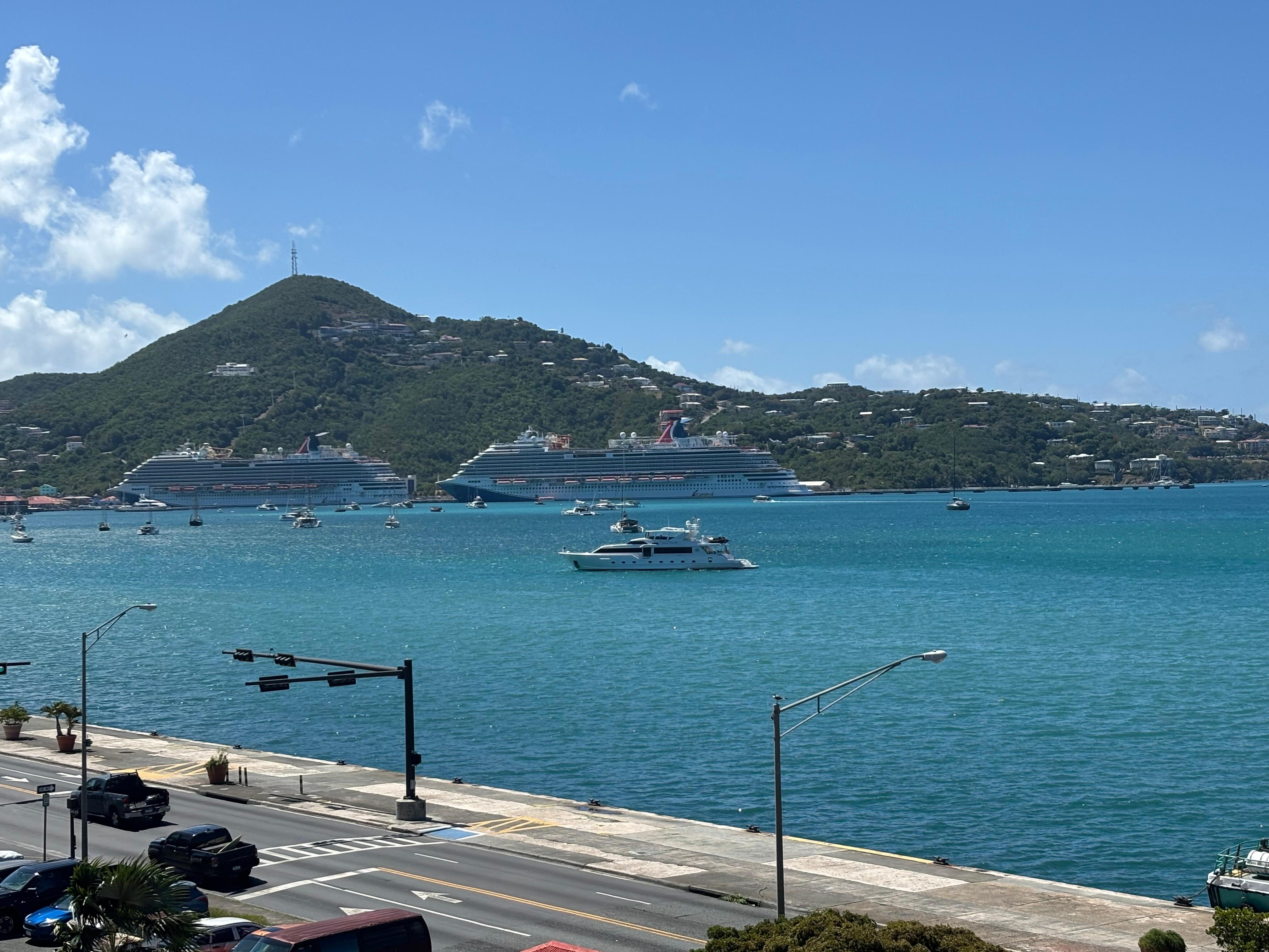 View from our room.