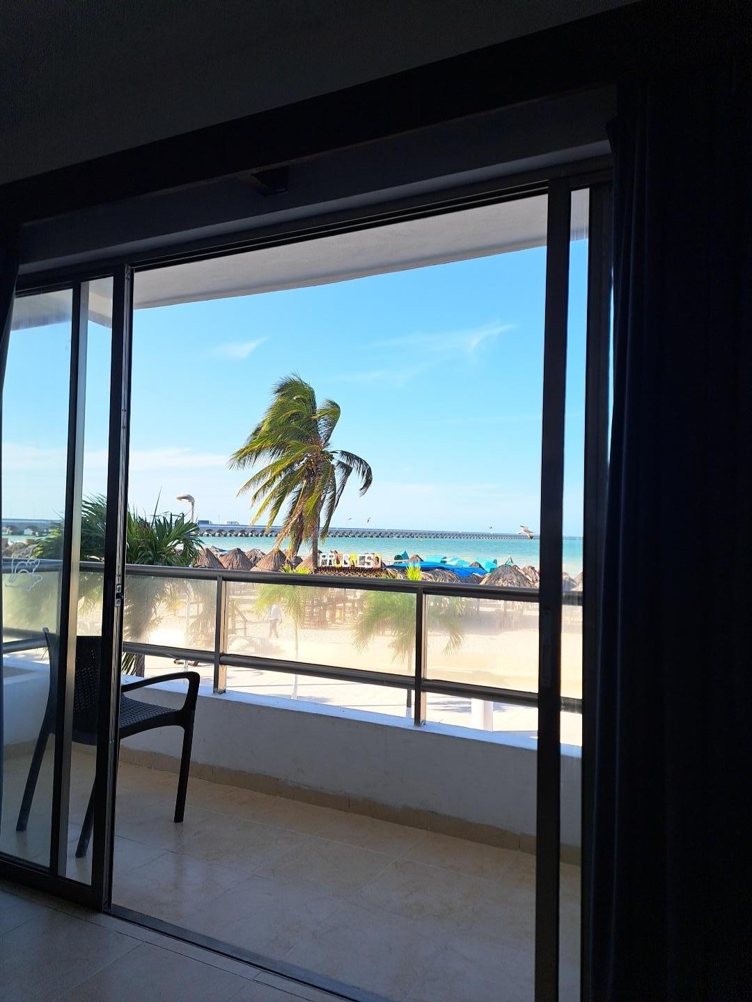 From inside our room