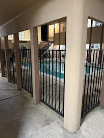 Small pool was closed. Very small facility.