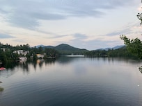 View from the upper deck at Players restaurant.