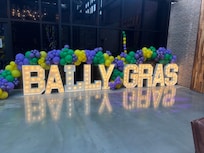 Such beautiful decorations in the lobby