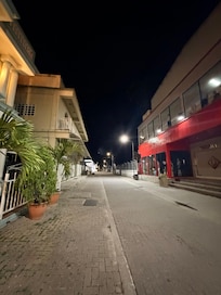 Street of hotel