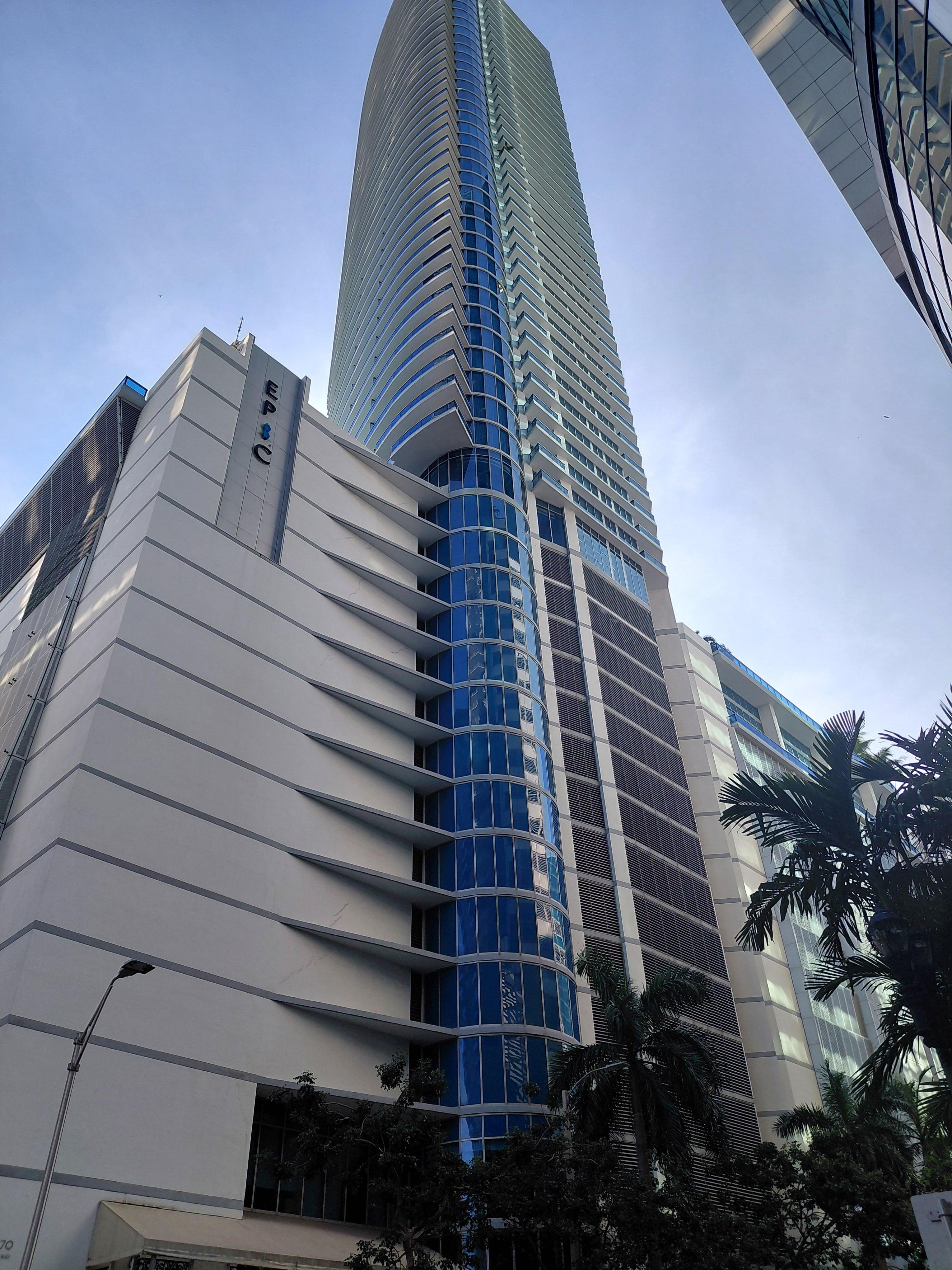 Outside view of the building 