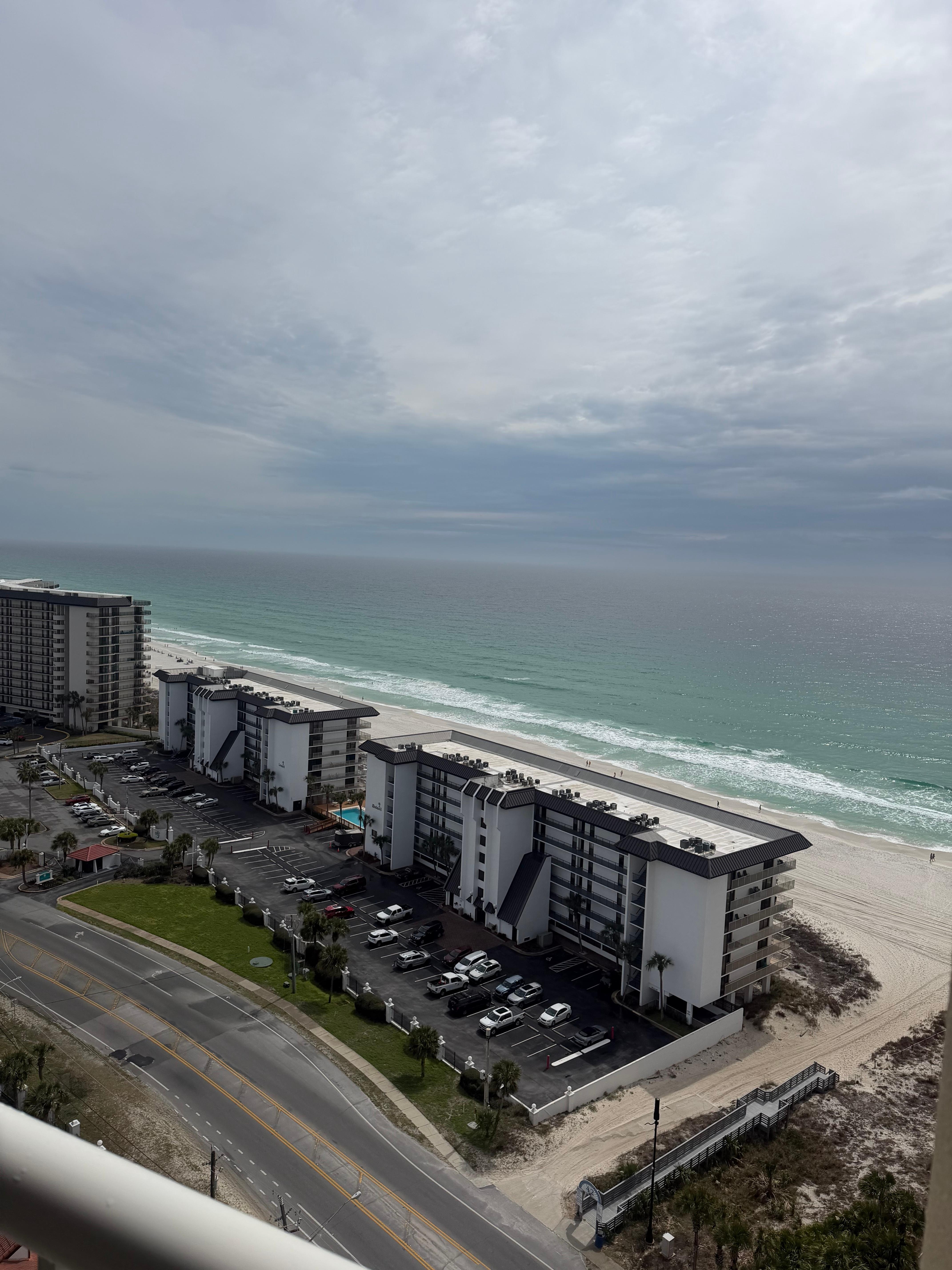 view from balcony
