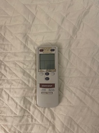 Ac fjärrkontroll utan fungerande display