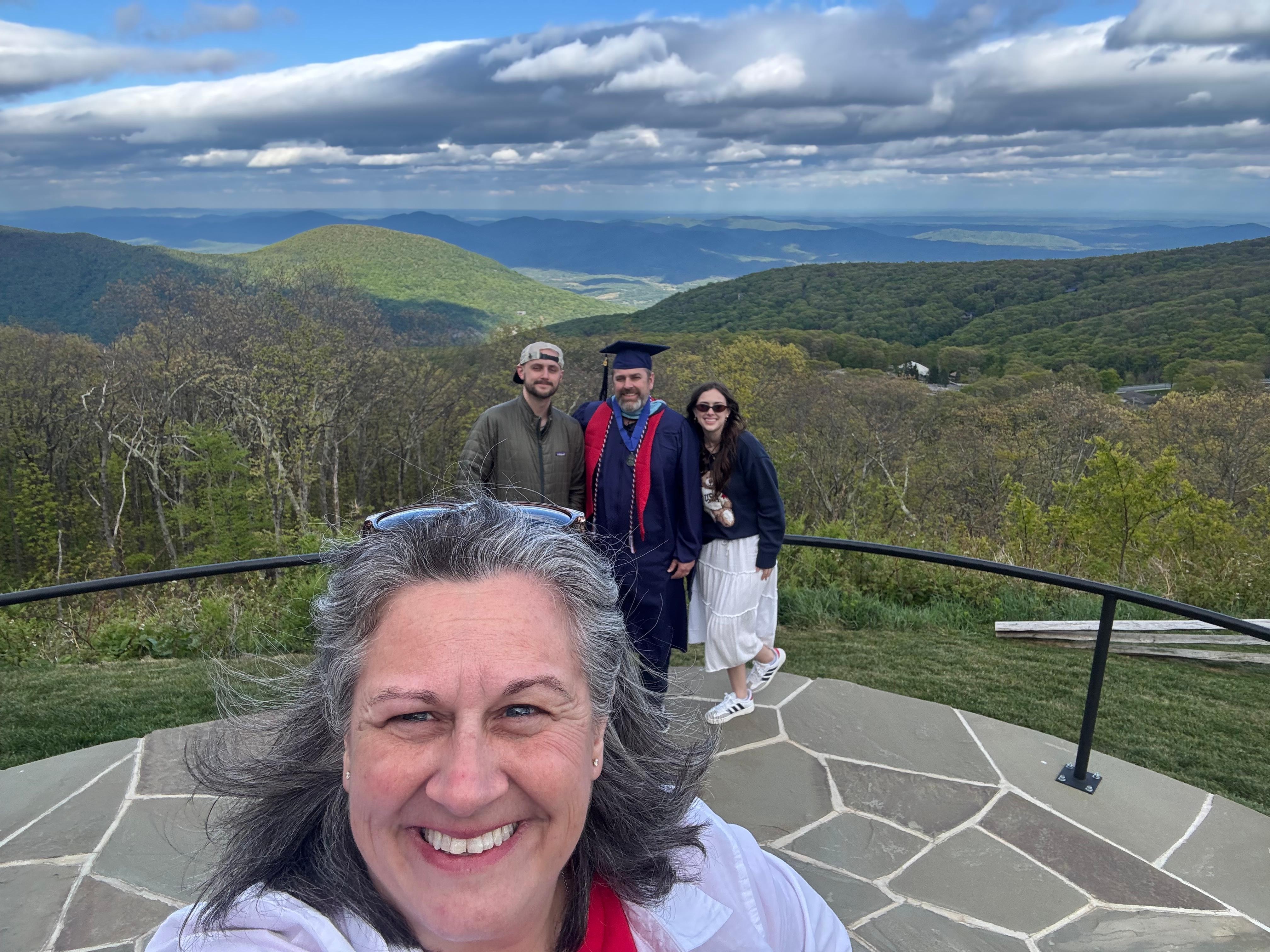 Great lookout for pictures. Breathtaking view 