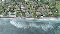 Shot from above