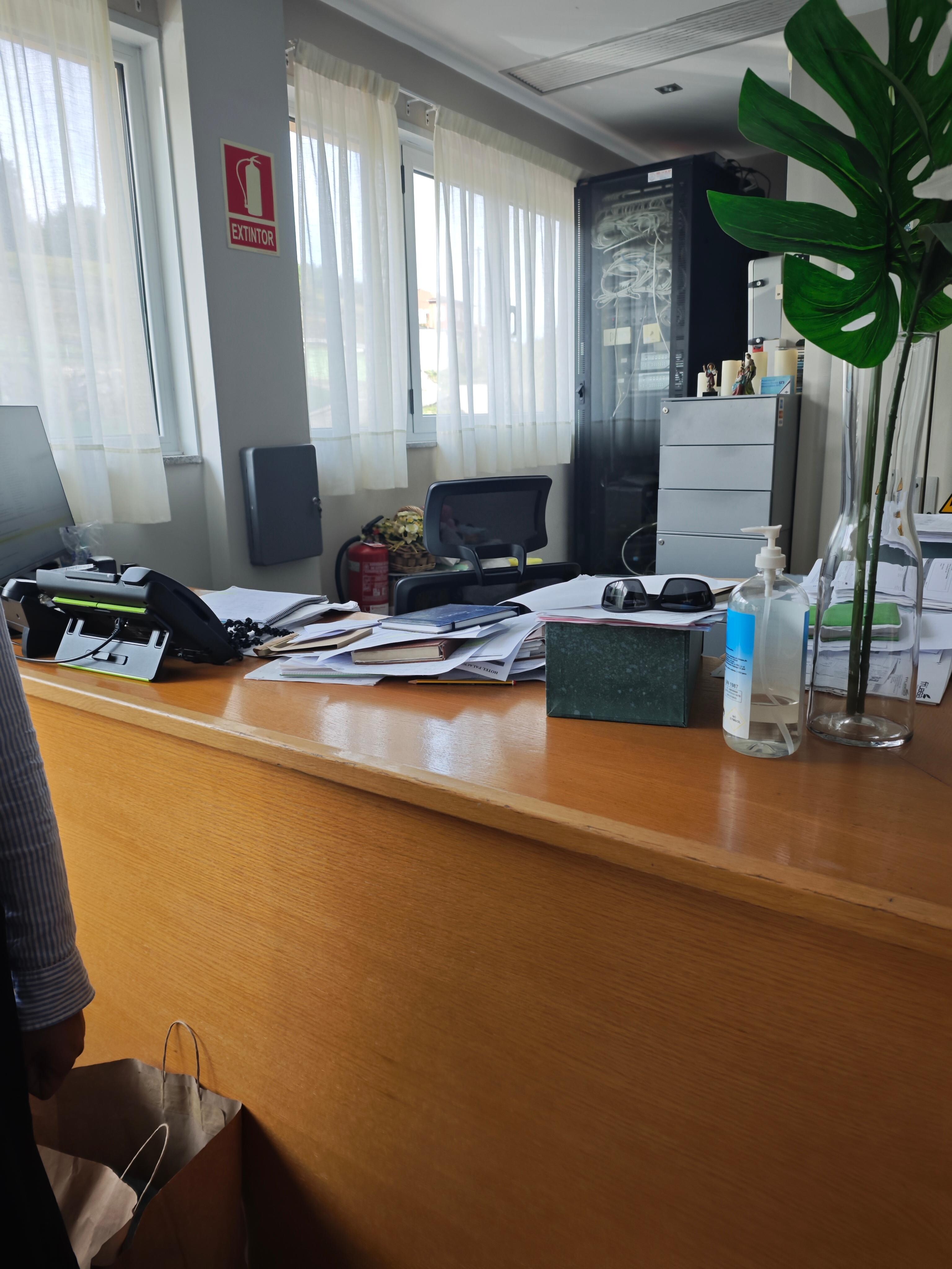 RecepciĂłn, ya anticipaba el caos.