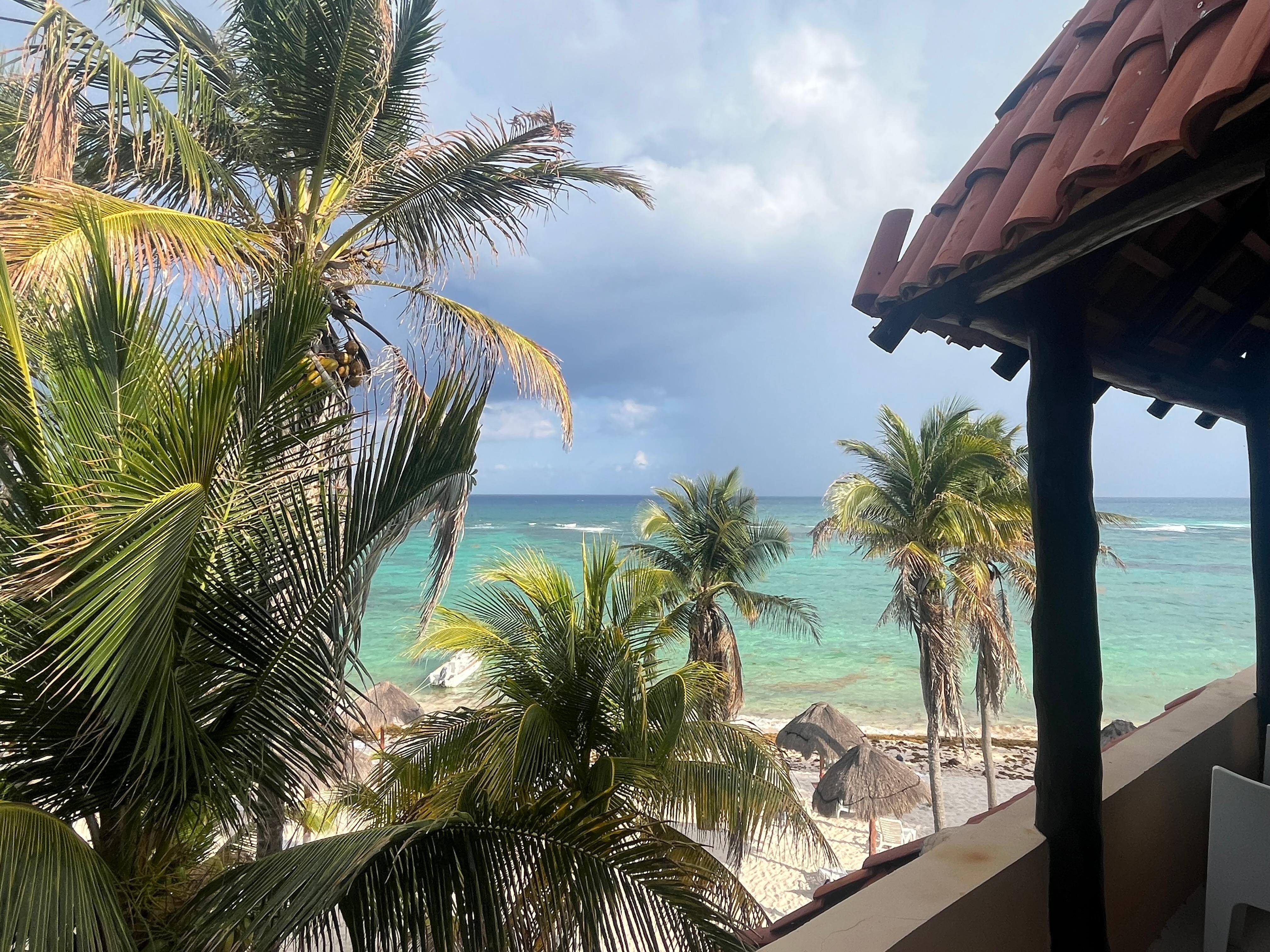 View from the balcony