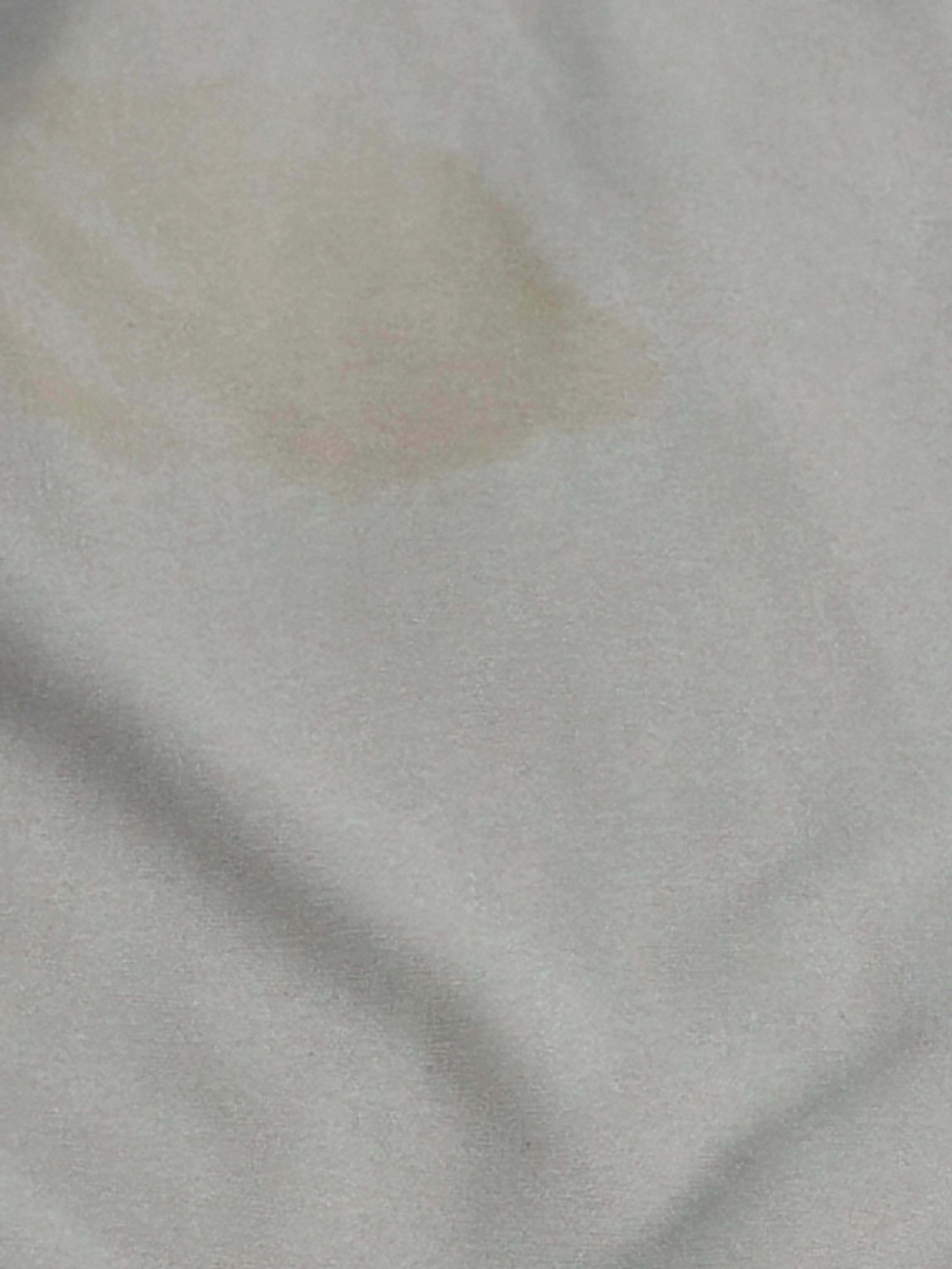 Stained sheets and hairs in 2/3 beds.