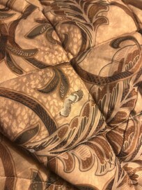 Burns on comforters