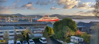 Harbour view from room morning