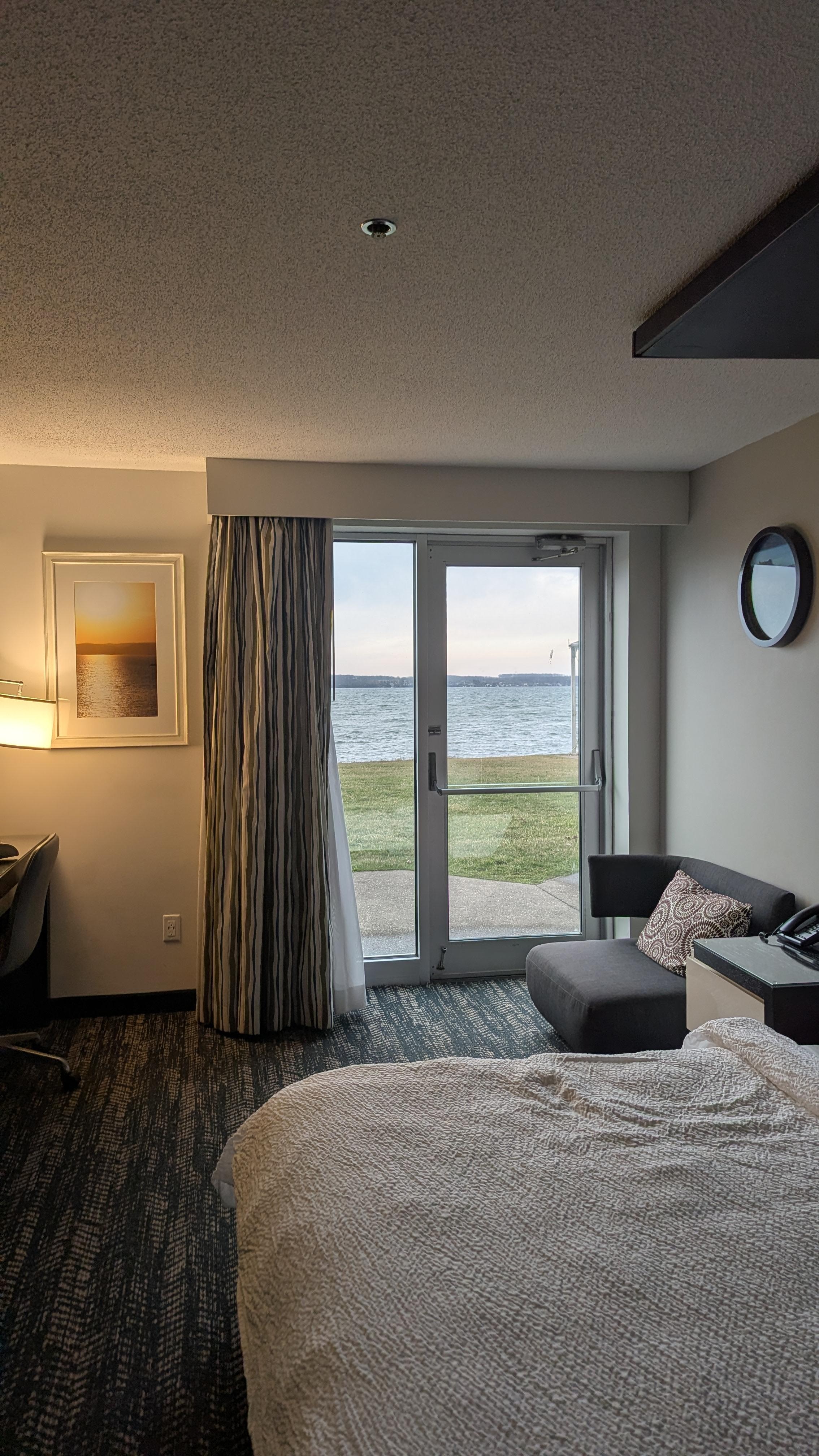 Lake view room