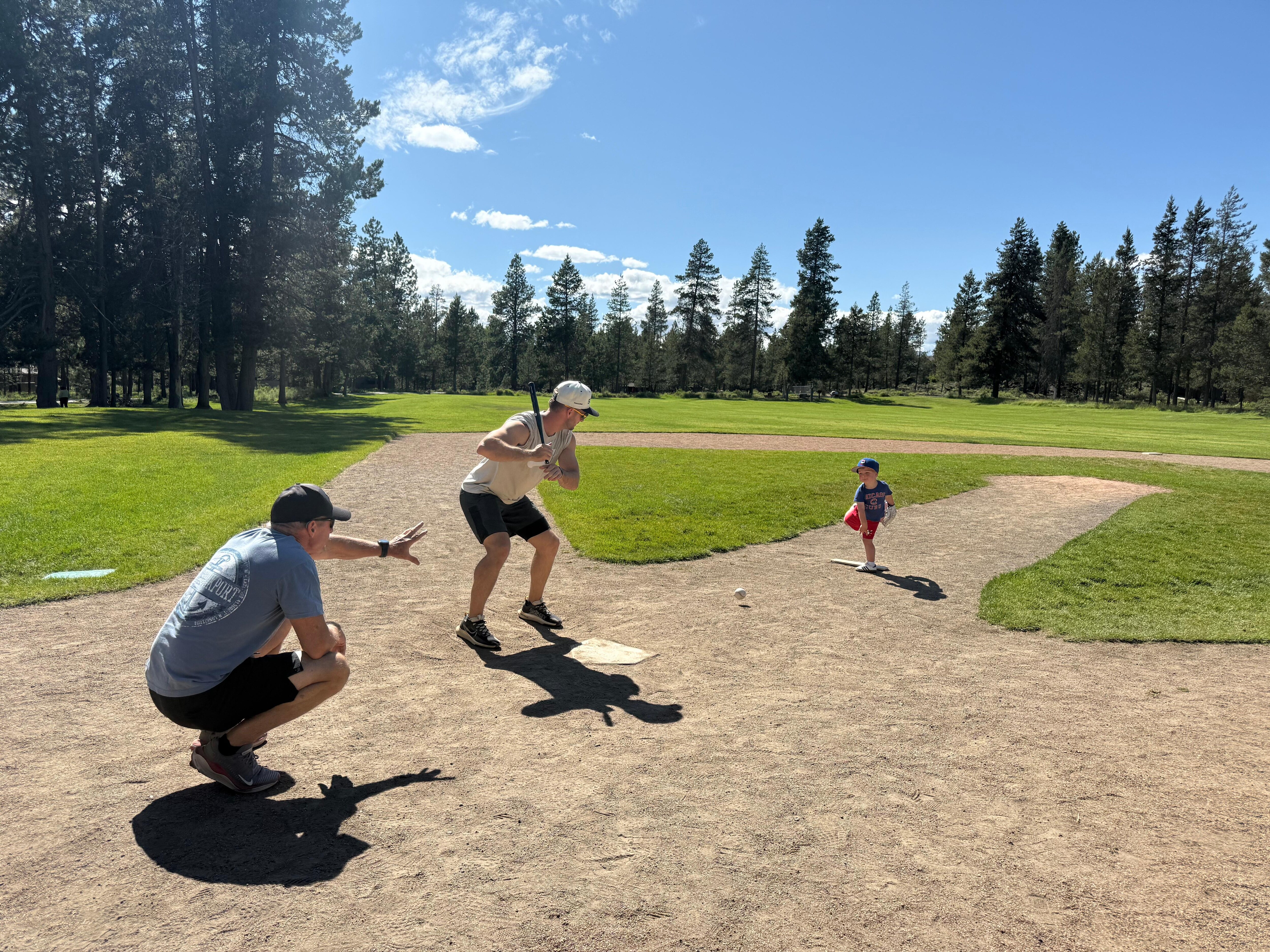 Baseball at Fort Rock Park