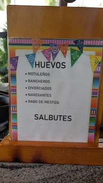 Mexican eggs station (not everyday)