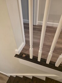 this gap was over 6".
I have additional photos that will not upload. this was the most dangerous