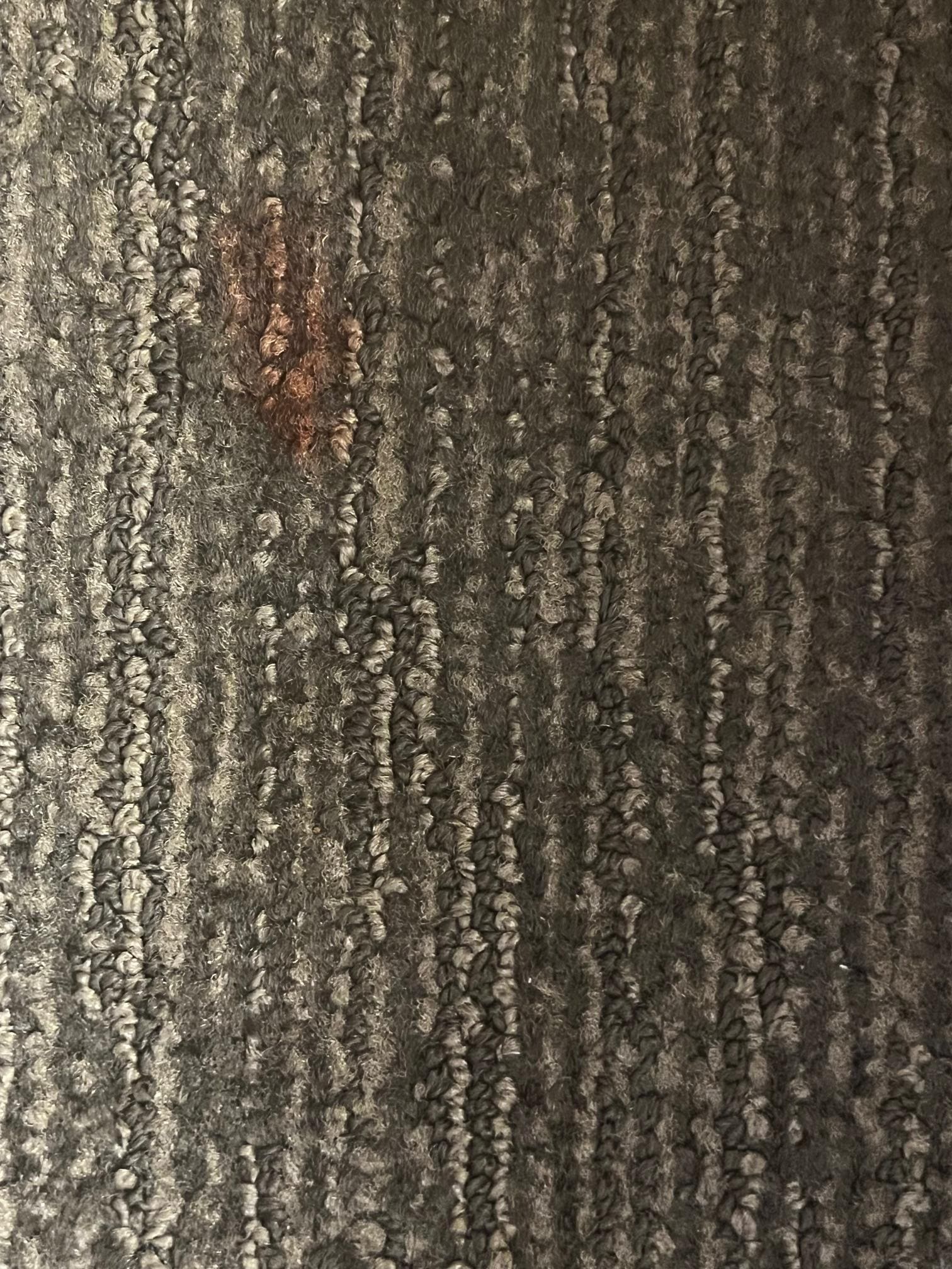 Stains on carpet