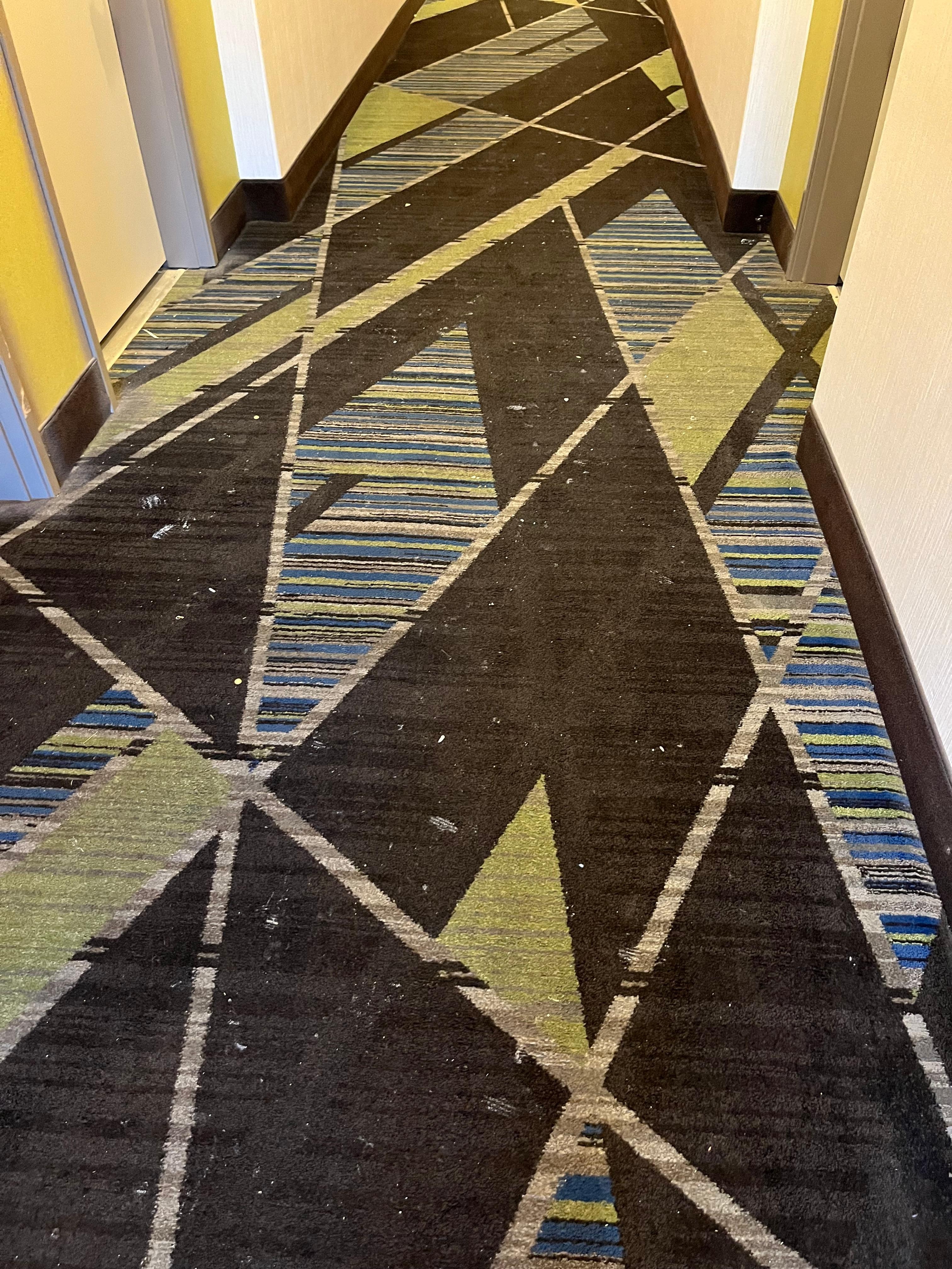 Hallway carpet