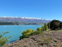 Lake Dunstan and Pisa Range