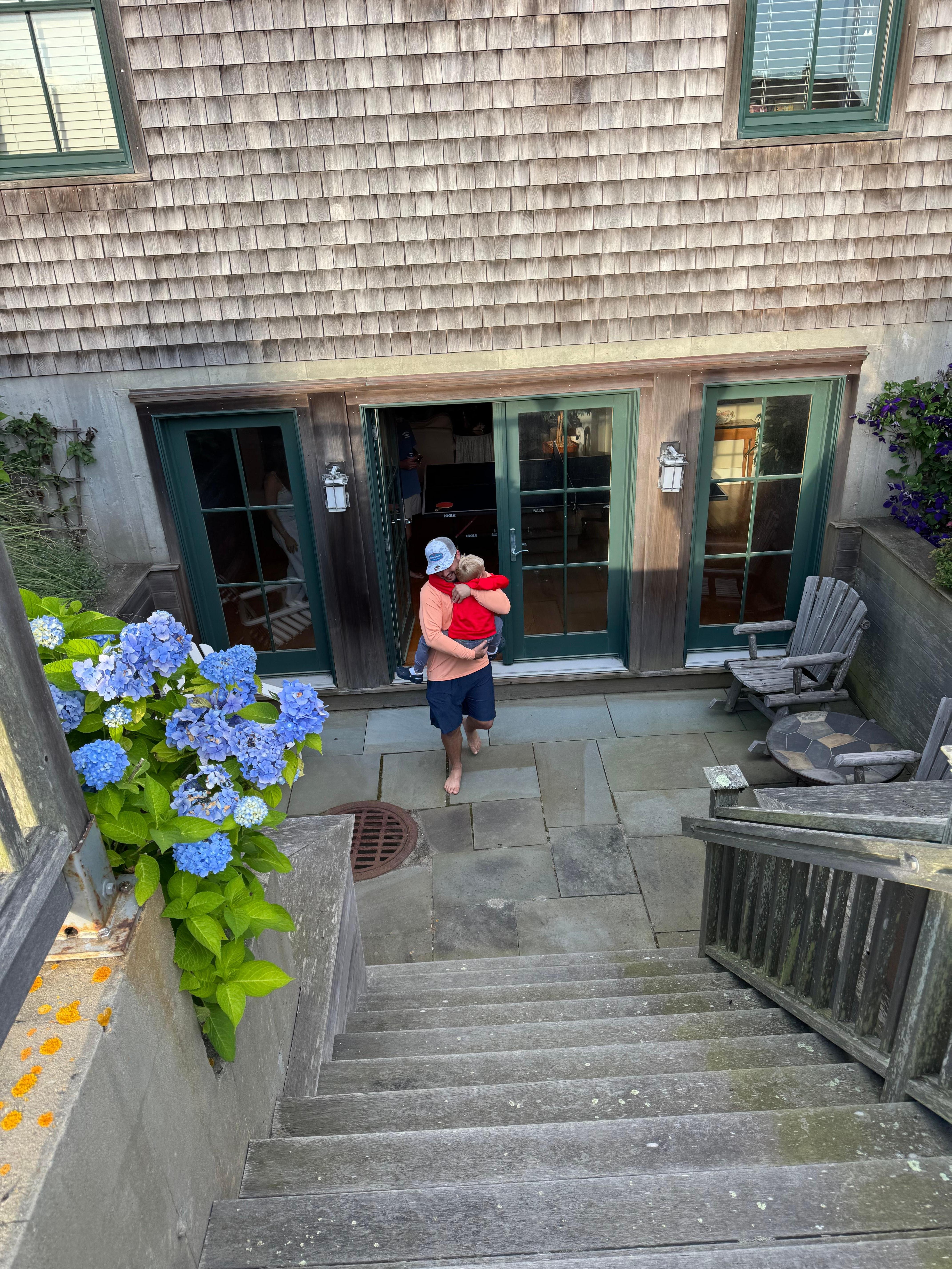 terrace off basement 