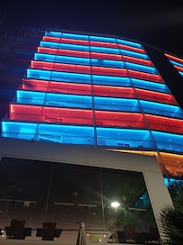 Torre Dorada balcony light effect