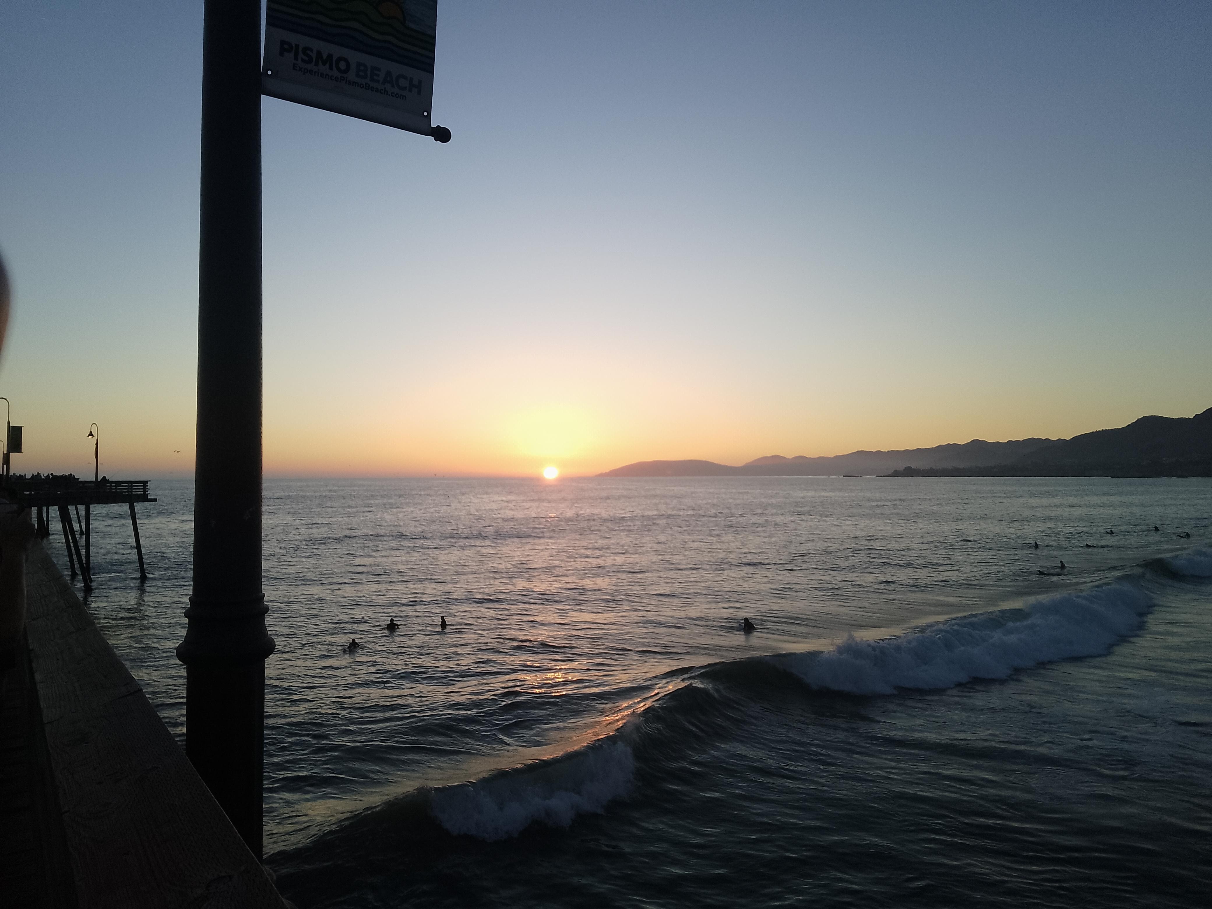 Great sunsets.  Nice beach.