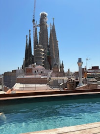 Rooftop pool