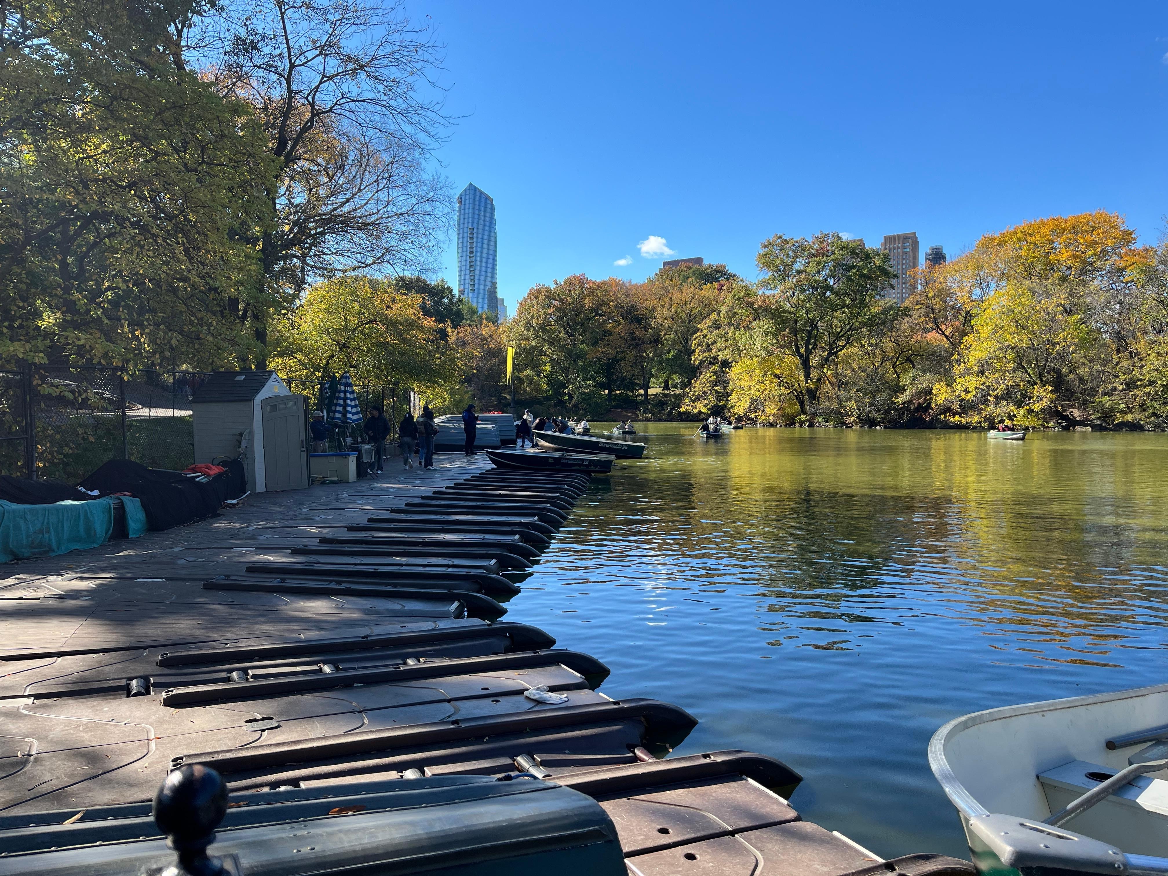 2 blocks from beautiful Central Park. 20 minute walk to rowboat rental. 