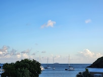 View from primary bedroom balcony