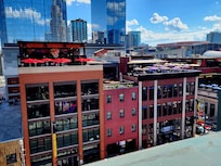 The Moxy is in between Jelly Roll's and Kid Rock's. Perfect location!!!