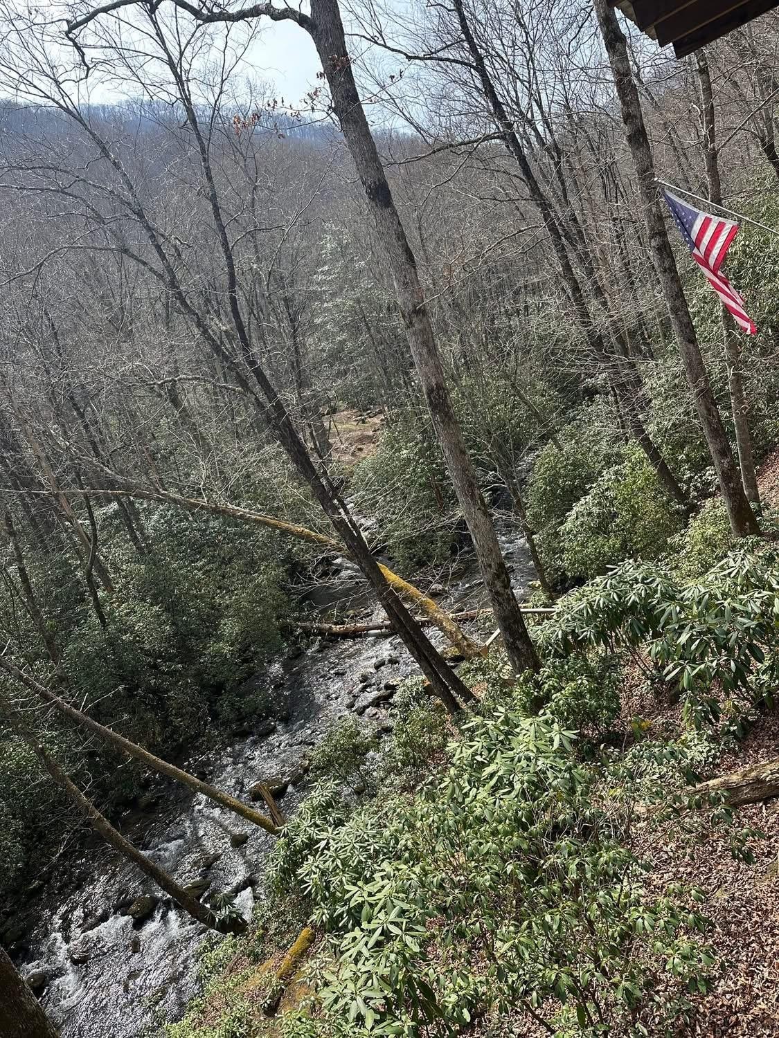 View from the porch. I spent most of all the time in the water. It was a blast. Even though the water was a little chilly. 