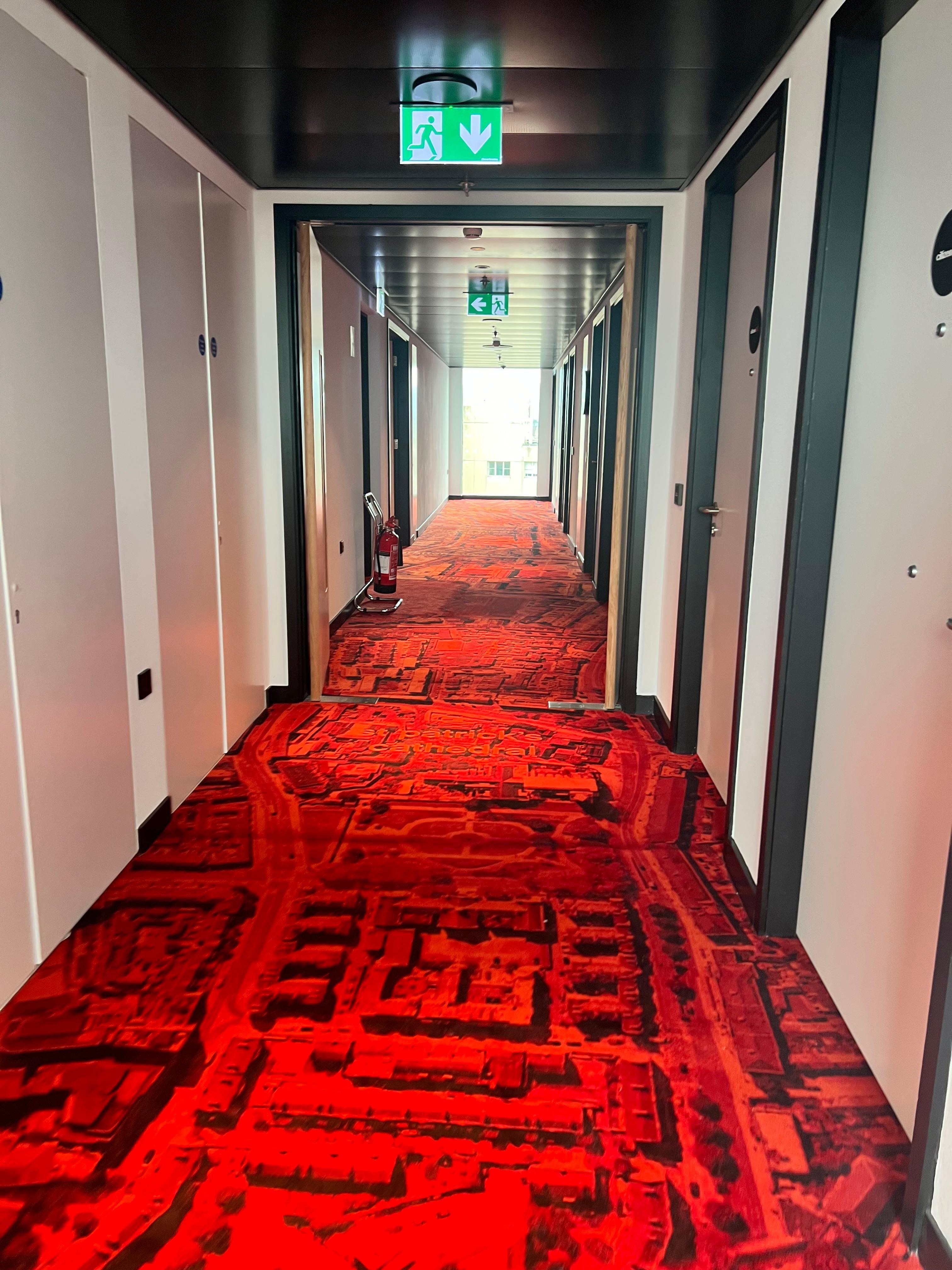 Hallway on 8th floor
