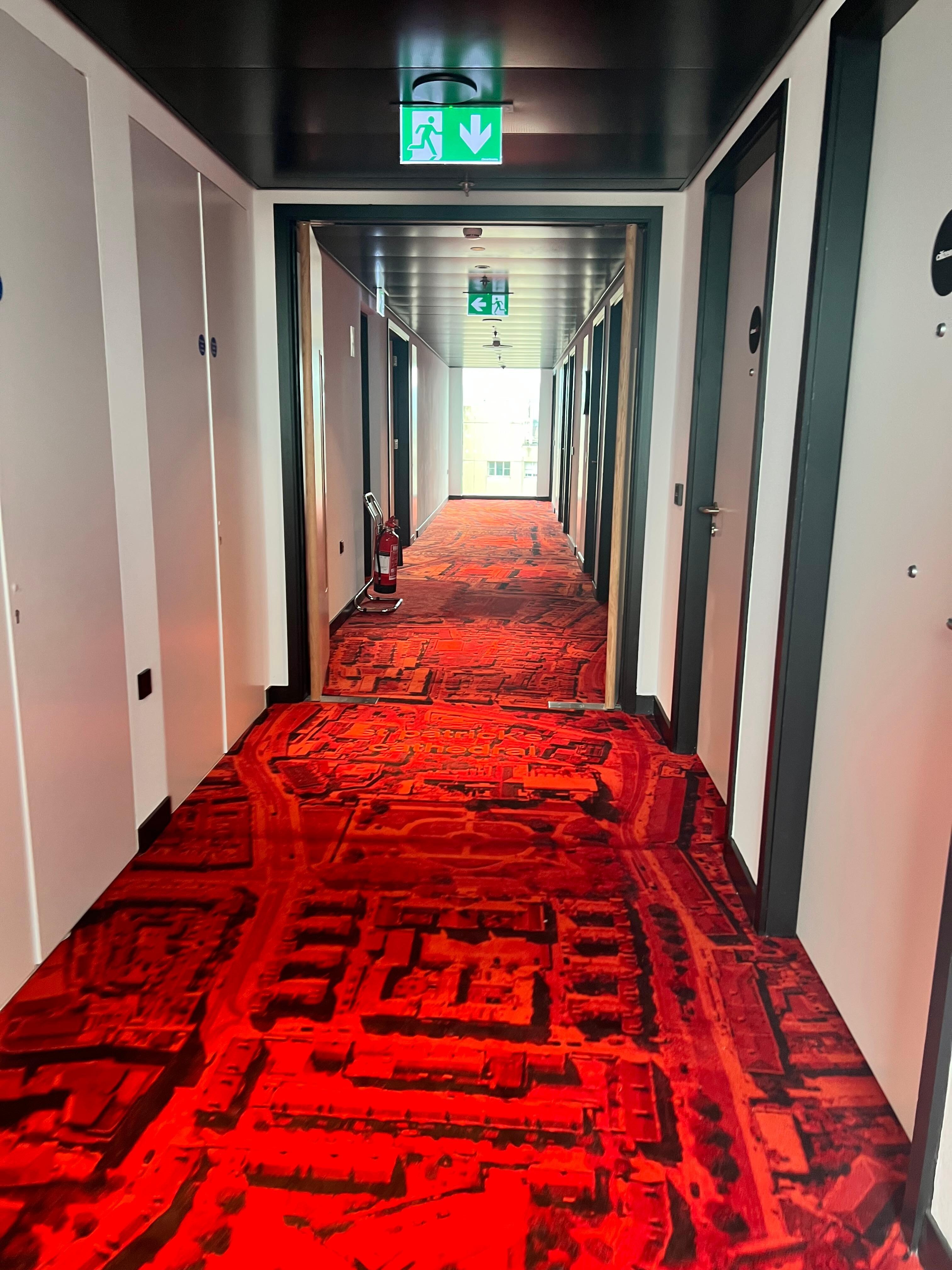 Hallway on 8th floor 