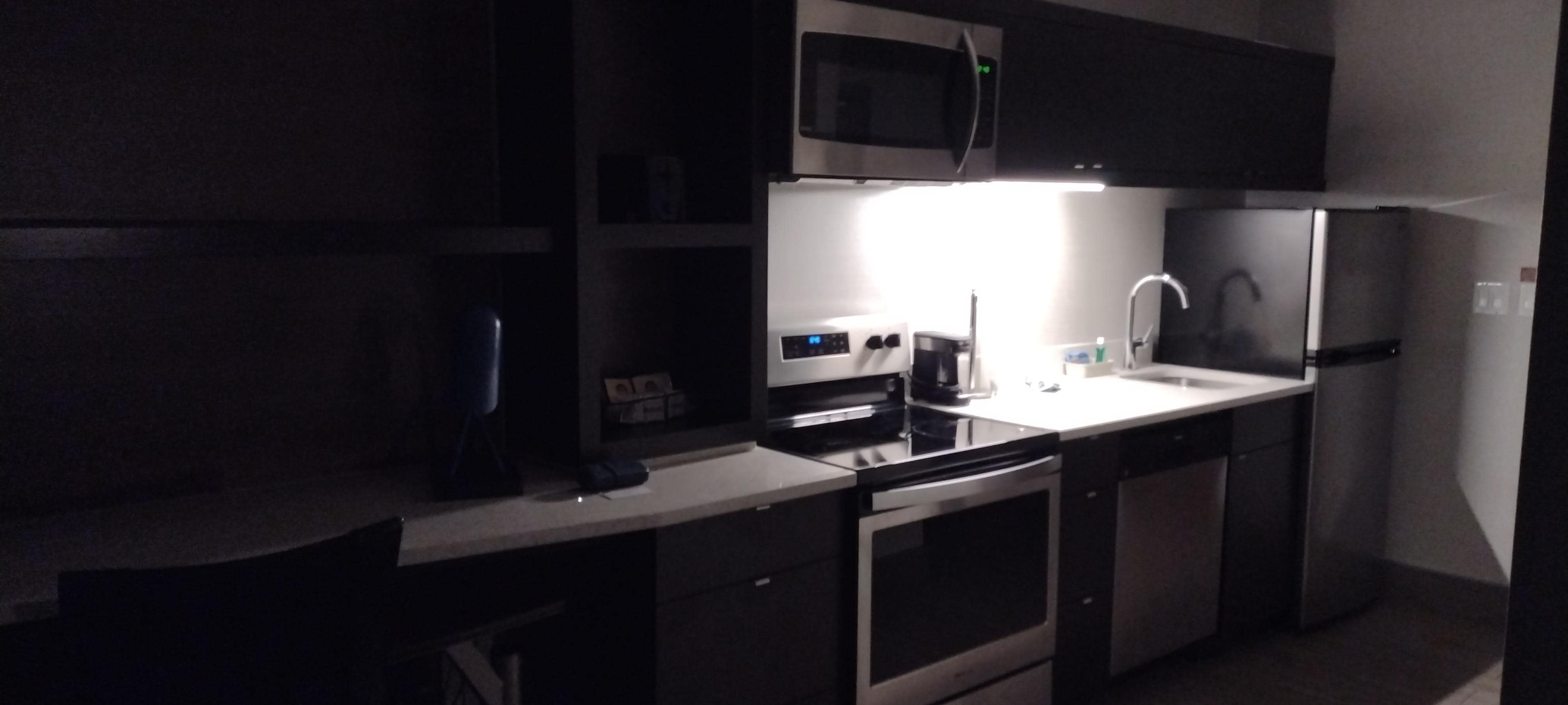 Utility kitchen was a nice perk.