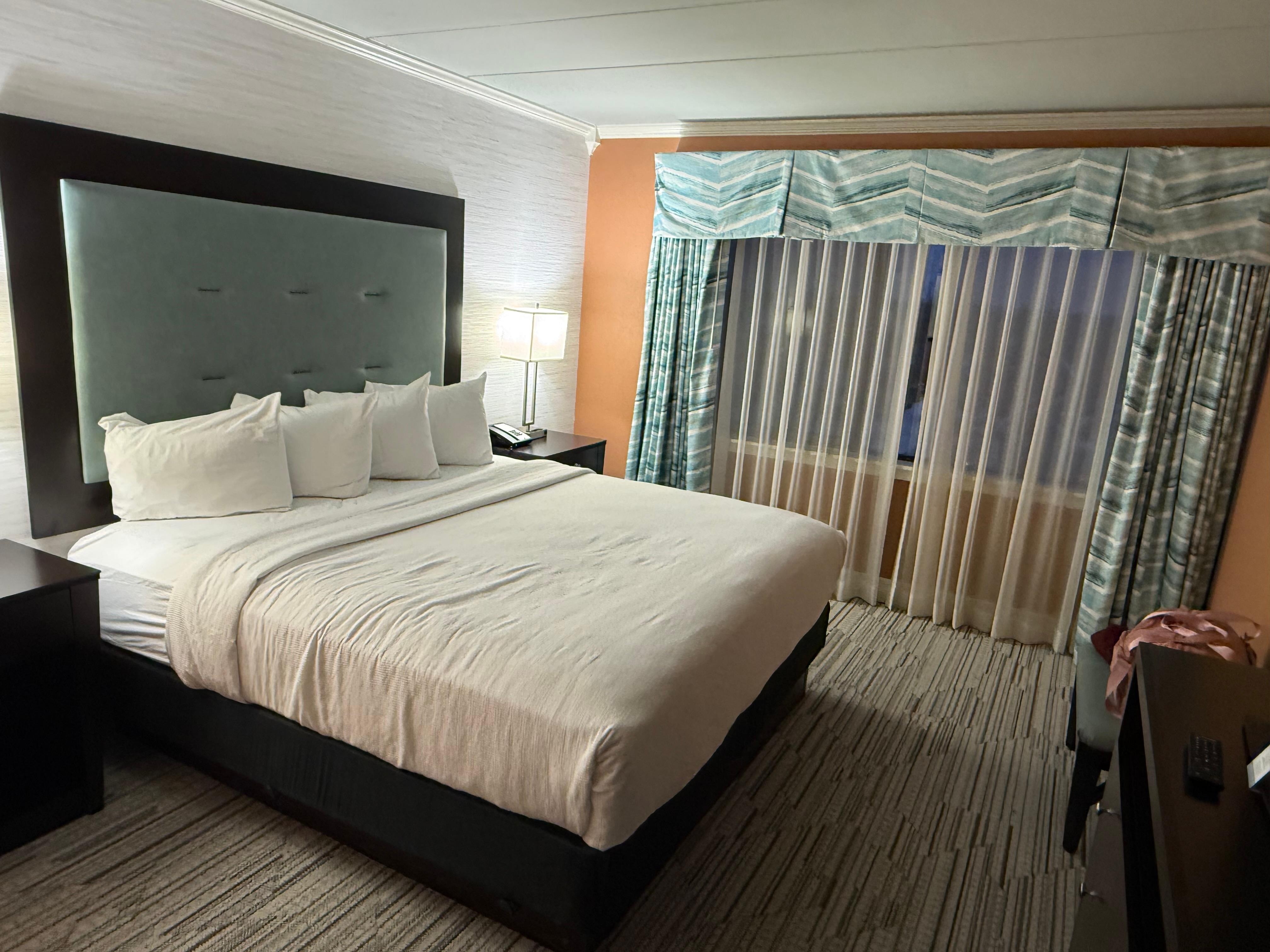 Very comfortable bed. There are a thousand outlets and usb plug ins for your devices. 