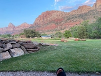 View from patio