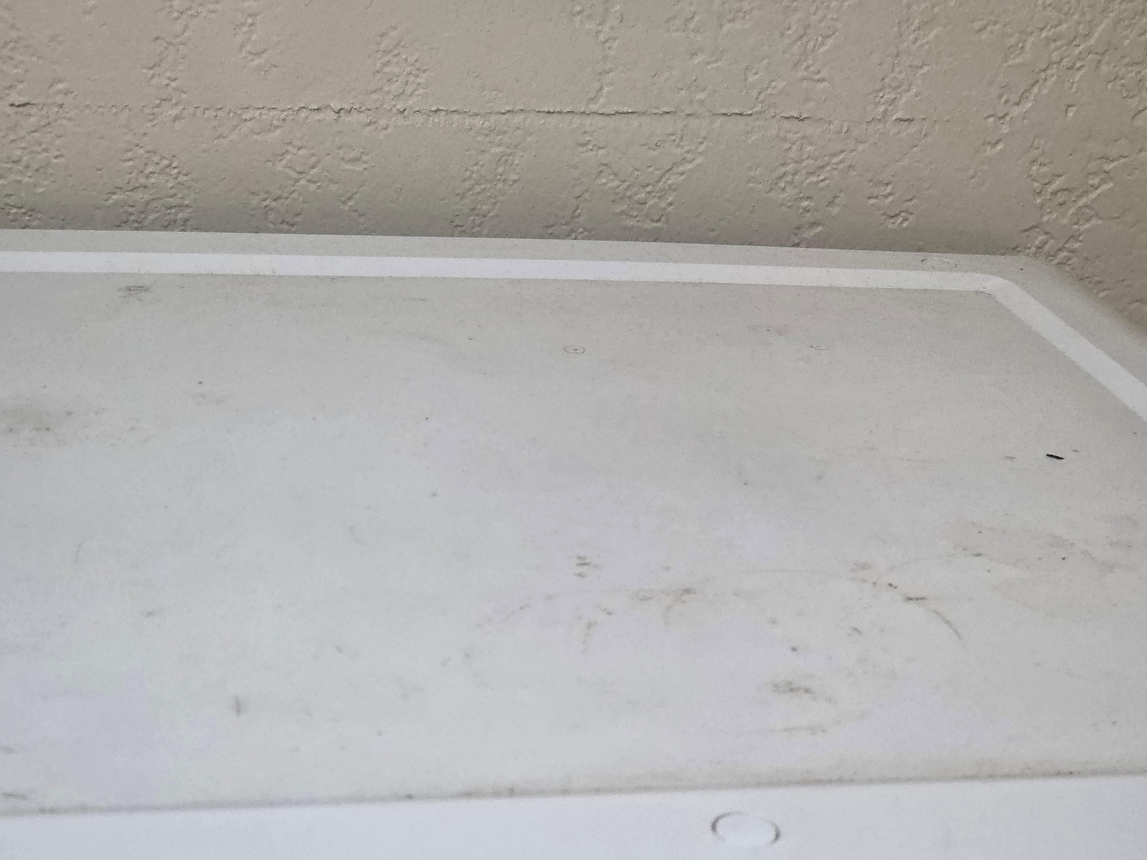 This has never been cleaned