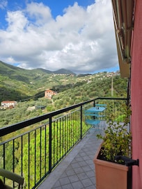 The other side view from the balcony