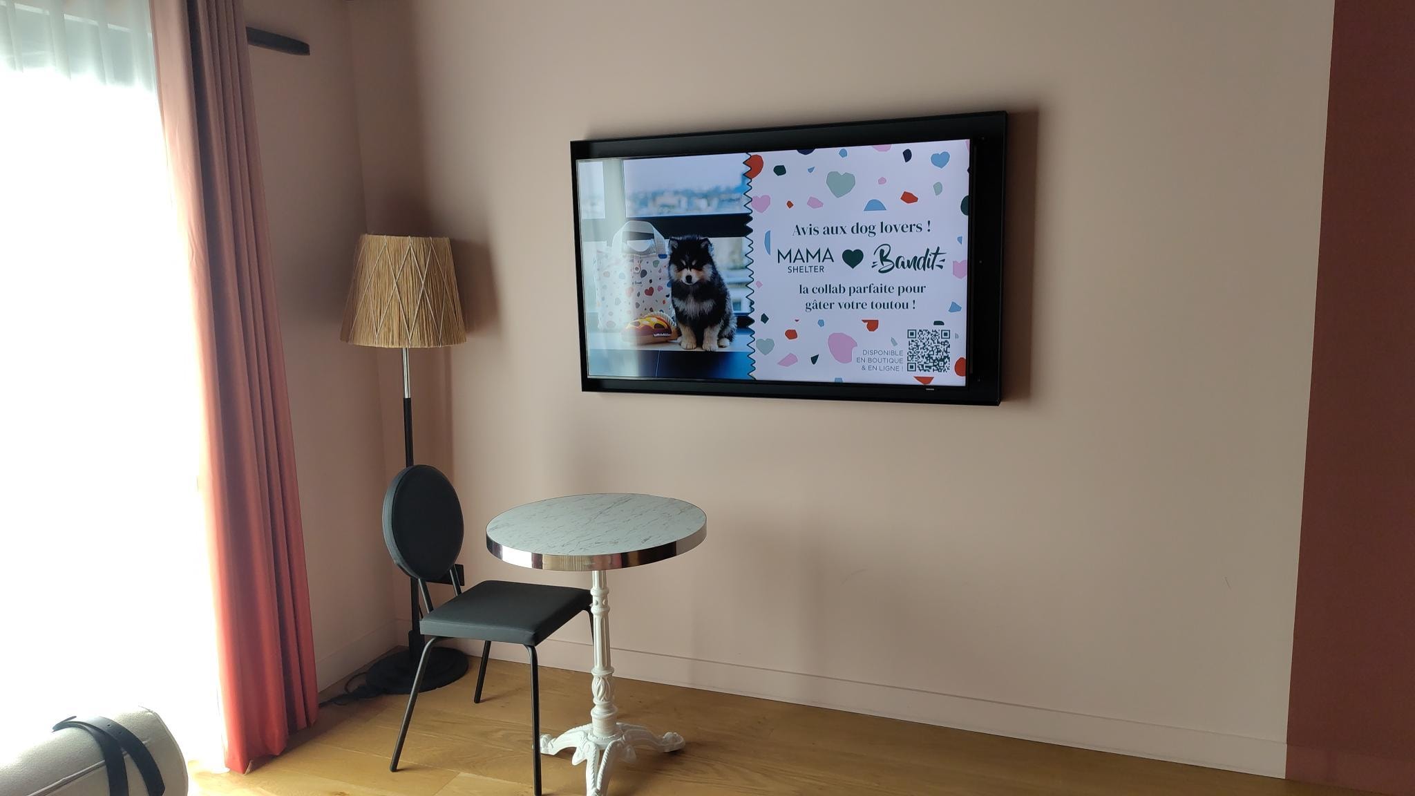 table et tv