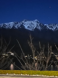 View over to mountains