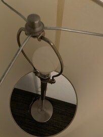 Broken light fixture